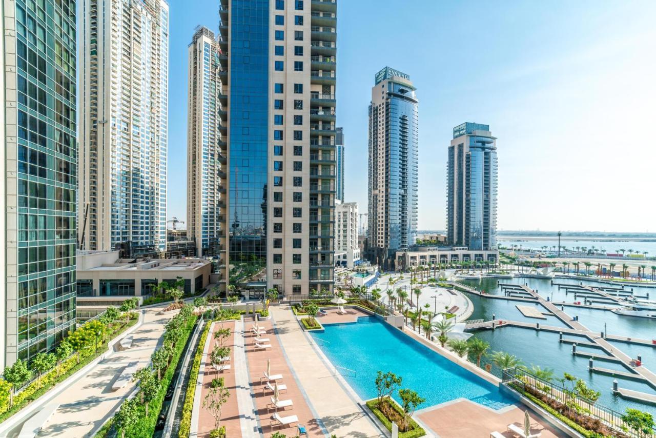 Lux Bnb Dubai Creek Residences Harbour Views מראה חיצוני תמונה